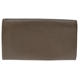 Louis Vuitton-LOUIS VUITTON Epi Portefeiulle Sarah Portafoglio lungo Lilla M60323 LV Aut 67506-Porpora