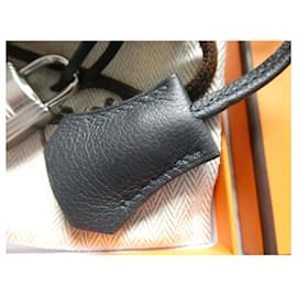 Hermès-bell, zipper pull, and new Hermès lock for Hermès bag, box and dustbag-Black