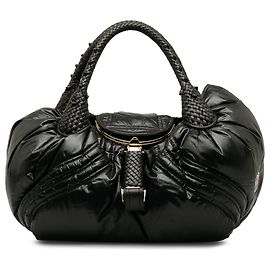 Borsa Fendi Puffer Spy Nera x Moncler Nero
