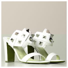 Christian Louboutin-Sandals-Eggshell