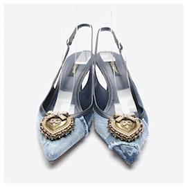 Dolce & Gabbana-Sandálias-Azul