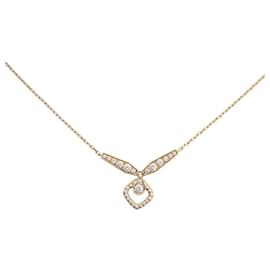 Chaumet-NUOVA COLLANA FLOREALE CHAUMET JOSEPHINE ECLAT 082671 In oro rosa 18k diamanti-D'oro