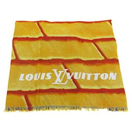 Louis Vuitton-NUEVA ESTILO LOUIS VUITTON ROBÓ EL MAGO DE OZ DE LA CARRETERA DE LADRILLOS MP2323 BUFANDA VIRGIL ABLOH-Naranja