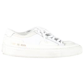 Autre Marque Common Projects Achilles Super Sneakers in White Leather White