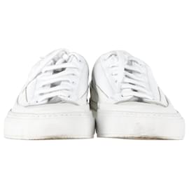 Autre Marque-Common Projects Achilles Super Sneakers aus weißem Leder-Weiß