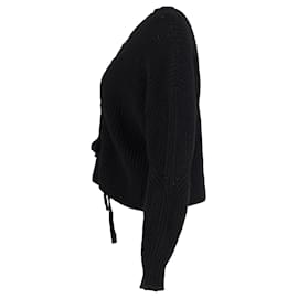 Isabel Marant-Isabel Marant Black Laley Sweater in Black Cotton-Black