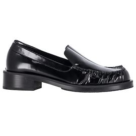 Stuart Weitzman Grayson 35Mocassino da mm in Pelle Nera Nero