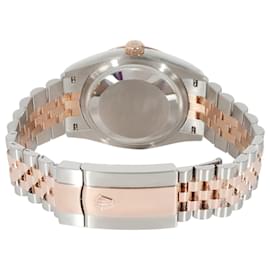 Rolex-Rolex Datejust 126231 Reloj de hombre en 18acero inoxidable/Oro rosa-Plata,Metálico
