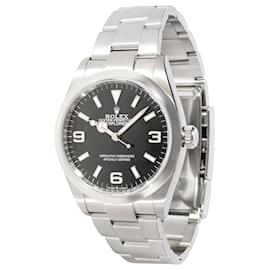 Rolex-Rolex Explorer 124270 Men's Watch In  Stainless Steel-Silvery,Metallic