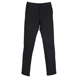 Balenciaga-Pantalones cónicos Balenciaga en lana negra-Negro
