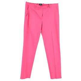 Pantalones capri Alexander McQueen de algodón rosa Rosa