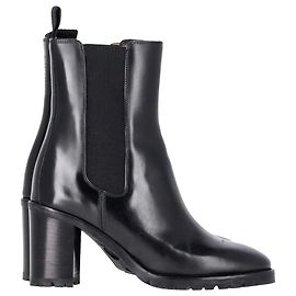 Botines Isabel Marant Deline de piel negra Negro