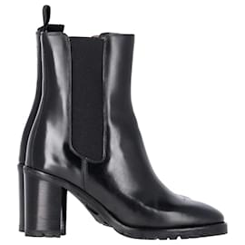 Isabel Marant-Isabel Marant Deline Ankle Boots in Black Leather-Black