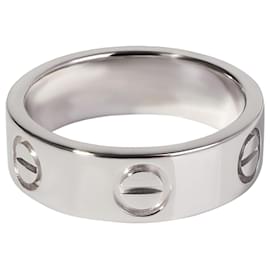 Cartier-Cartier LOVE Ring in Platinum-Silvery,Metallic