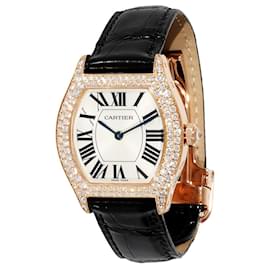 Cartier-Cartier Tortue WA503751 relógio feminino 18kt rosa ouro-Metálico