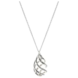 Tiffany & Co-TIFFANY & CO. Paloma Picasso Venezia Luce Small Pendant Necklace Sterling Silver-Silvery,Metallic