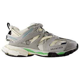 Balenciaga-Track Sneaker - Balenciaga - Mesh - Grau-Grau