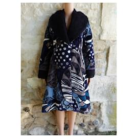 Autre Marque-Coats, Outerwear-Black,Blue
