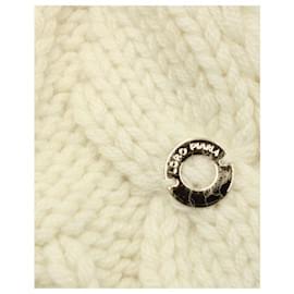 Loro Piana-Baby Cashmere Jubilee Knit Scarf-Cream