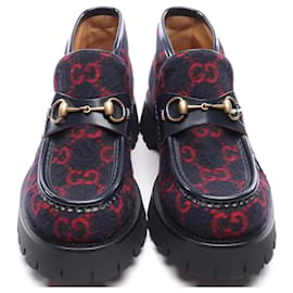 Gucci-Sneakers-Dark red