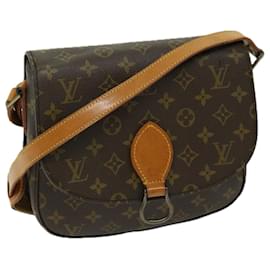 Louis Vuitton-LOUIS VUITTON Monogram Saint Cloud GM Bolso de hombro Vintage M51242 Auth ar11468segundo-Monograma