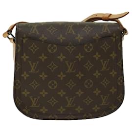Louis Vuitton-LOUIS VUITTON Monogram Saint Cloud GM Shoulder Bag Vintage M51242 Auth ar11468b-Monogram
