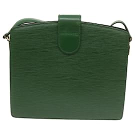 Louis Vuitton-LOUIS VUITTON Epi Capucines Shoulder Bag Green M52344 LV Auth 67287-Green