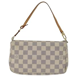 Louis Vuitton-LOUIS VUITTON Damier Azur Pochette Accessoires Pouch N51986 LV Aut 66982-Altro