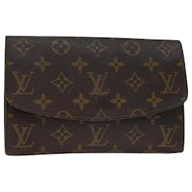 Louis Vuitton-Louis Vuitton Monogram Pochette rabat 20 Clutch Bag M51935 LV Auth ep3532-Monogram