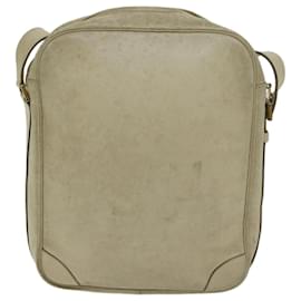 Chanel-CHANEL Shoulder Bag Leather Beige CC Auth bs12353-Beige