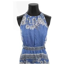 Sandro-Linen dress-Blue
