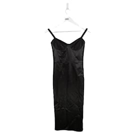 Elisabetta Franchi-Vestido negro-Negro