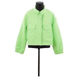 Essentiel Antwerp-Cotton Jacket-Green