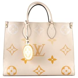 Louis Vuitton-LOUIS VUITTON Handbags Onthego-Beige
