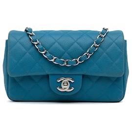 Chanel-CHANEL Bolsos Diana-Azul
