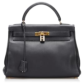 Hermès-HERMES Handbags Pochette Accessoire-Black