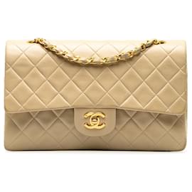 Chanel-CHANEL Handbags lined F-Brown