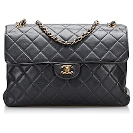 Chanel-CHANEL Handbags lined-Black