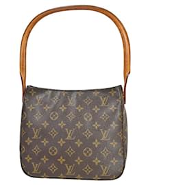 Louis Vuitton-Louis Vuitton Looping MM-Marrone