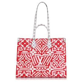 Louis Vuitton-LOUIS VUITTON Handbags Onthego-Red