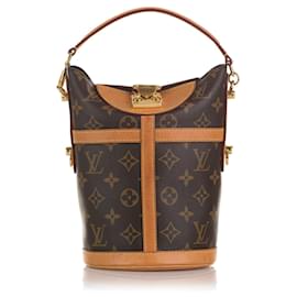 Louis Vuitton-LOUIS VUITTON Bolsas Duffle-Marrom