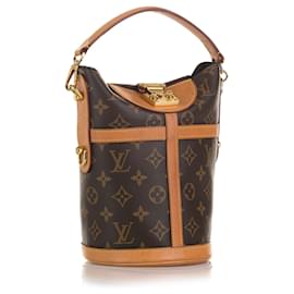 Louis Vuitton-LOUIS VUITTON Handbags Duffle-Brown