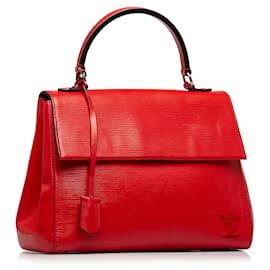 Louis Vuitton-LOUIS VUITTON Handbags Cluny-Red