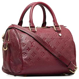 Louis Vuitton-LOUIS VUITTON Bolsas Clássicas CC Compras-Vermelho