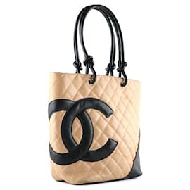Chanel-CHANEL Handtaschen Cambon-Beige
