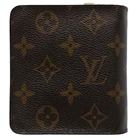 Louis Vuitton-Zip Louis Vuitton Compact-Marrone