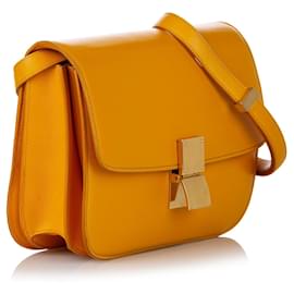 Céline-CELINE Handtaschen Umhängetasche-Gelb