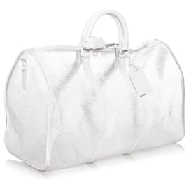 Louis Vuitton-LOUIS VUITTON Bolsas de viagem J'adior-Branco