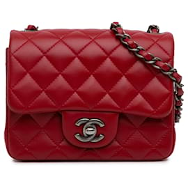 Chanel-CHANEL Handtaschen Klassisch-Rot