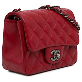 Chanel-CHANEL Sacs à main Classique-Rouge
